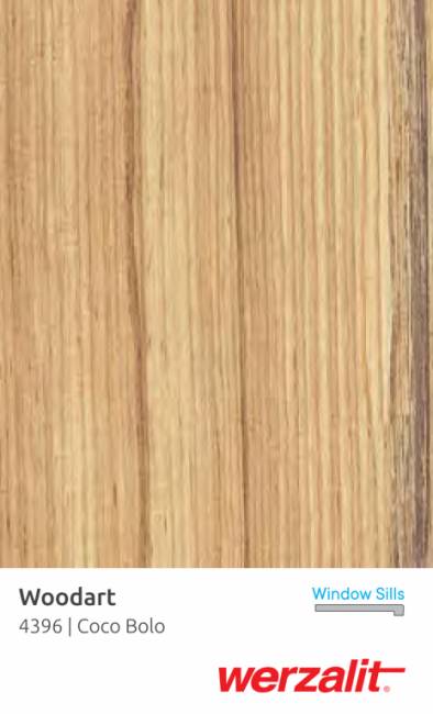 Столешница квадратная Werzalit Woodart кокоболо 800х800х20.5 мм