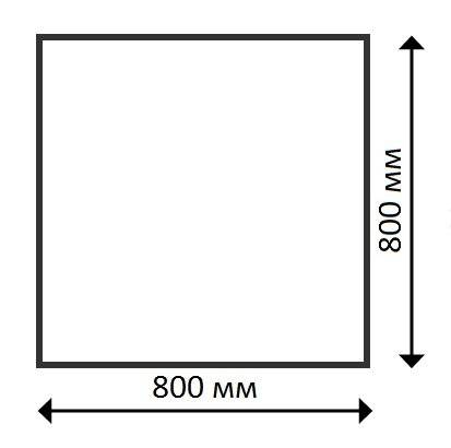Столешница квадратная Werzalit Fantasy палаццо 800х800х20.5 мм