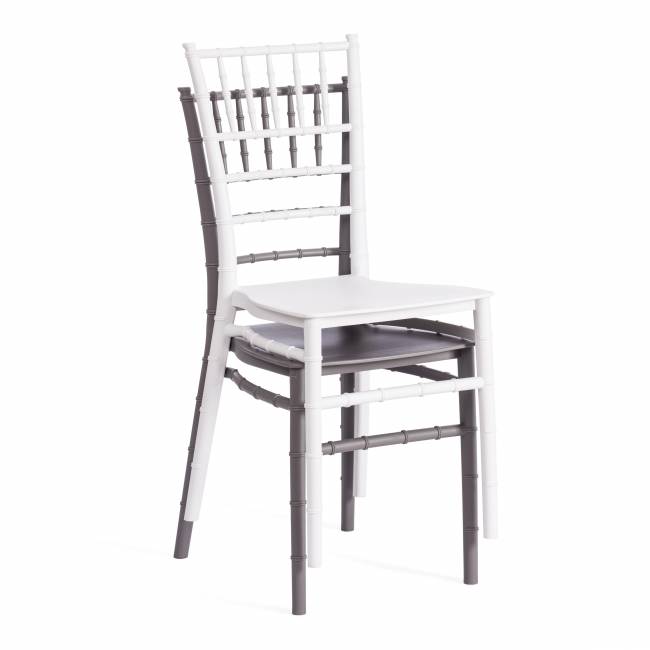 Стул CHAVARI (mod. 101) пластик, 40 х 49 х 88 см, Grey (Cерый) 09 (Комплект из 2 шт.) серый пластик Стул CHAVARI (mod. 101) пластик, 40 х 49 х 88 см, Grey (Cерый) 09 (Комплект из 2 шт.) серый пластик