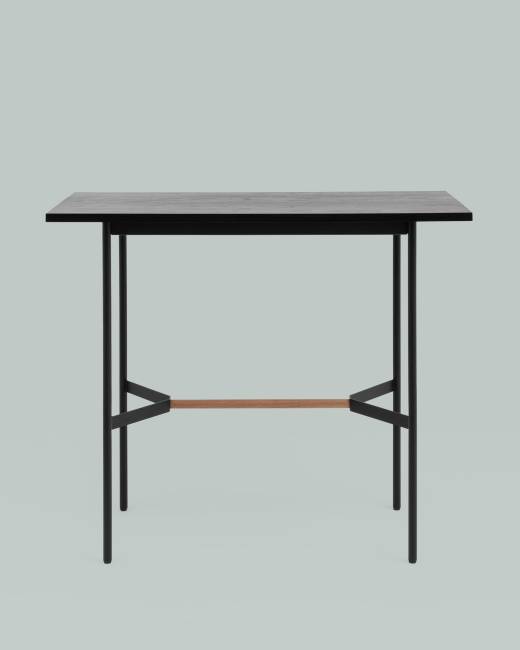 Стол барный Knobb 120*60 черный