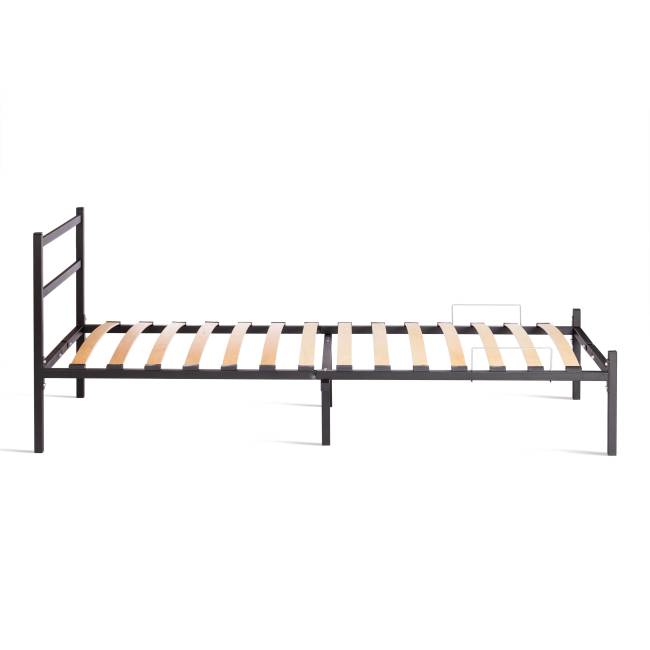 Кровать Marco металл, 90х200см, черный