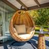 MOKKA MAJORCA подвесное кресло, цвет соломенный