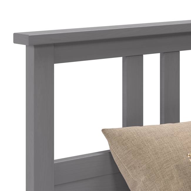 Комплект кровать Leset Мира 160х200 с основанием Серый Комплект кровать Leset Мира 160х200 с основанием Серый