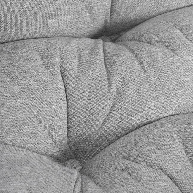 Диван MAMASAN/МАМАСАН 23/02 W /с подушкой/ 169х102х80 см, Antique brown, матрац 182х119 см, ткань серо-бежевая 3М 16/2 Antique brown