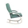 Кресло-качалка Leset Милано Слоновая кость V43 зелёный
