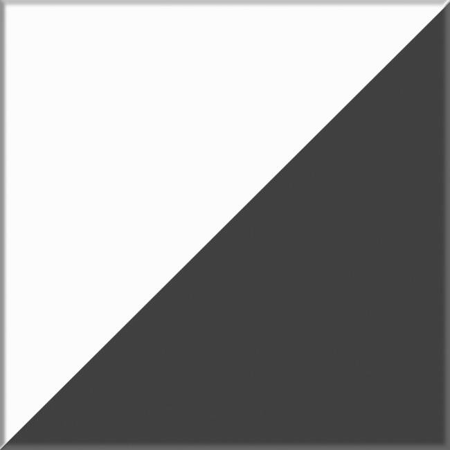 Угловой компьютерный стол Мори МС-16 правый цвет графит/белый