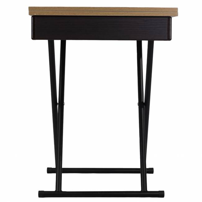 Стол-трансформер Лерон дуб крафт золотой/черный
