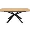 Стол DikLine B140 Дуб Каселла натуральный/опоры черные