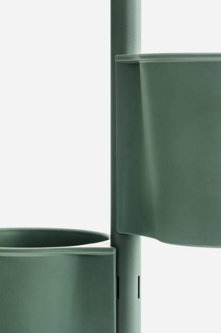 Кашпо пластиковое Hevea белый 1335х530х1750 мм Кашпо пластиковое Hevea белый 1335х530х1750 мм