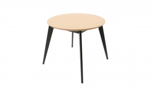 Стол Сканди К 100 чёрное дерево/натур