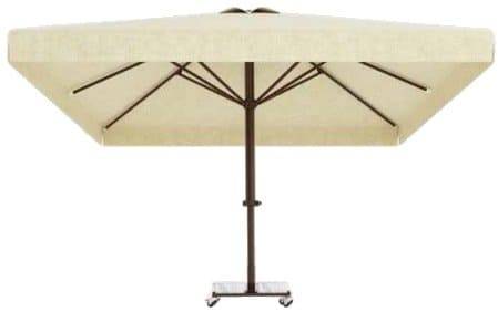 Зонт профессиональный 4х4 м Lux Telescopic бежевый 4000х4000 мм