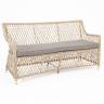"Латте" диван двухместный из искусственного ротанга, цвет соломенный "Латте" диван двухместный из искусственного ротанга, цвет соломенный