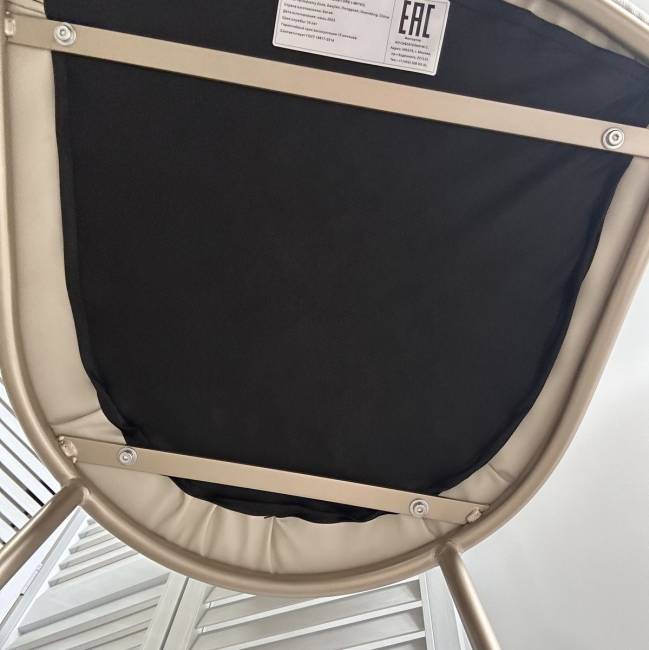 Стул ABRIOLA Milk T1-02, PU / шампань, ®DISAUR