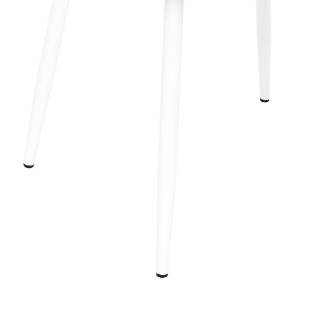 Стул Leset Гувер полоса Ultra Mustard Белый