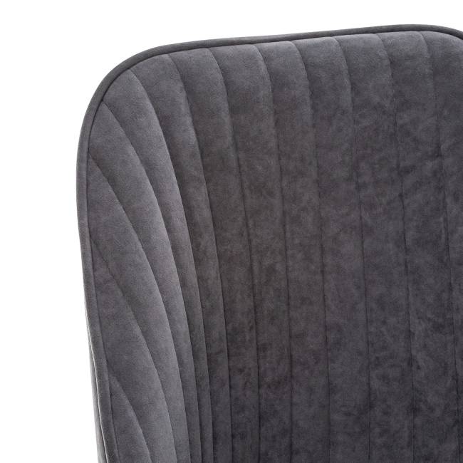 Стул Leset Арман 360 (поворотный механизм) Графит Чёрный