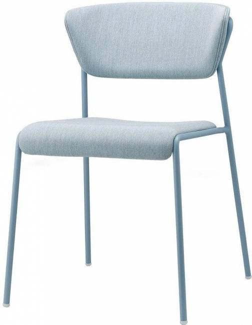 Стул с обивкой Lisa Waterproof голубой 510х560х770 мм Стул с обивкой Lisa Waterproof голубой 510х560х770 мм