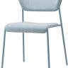 Стул с обивкой Lisa Waterproof голубой 510х560х770 мм Стул с обивкой Lisa Waterproof голубой 510х560х770 мм