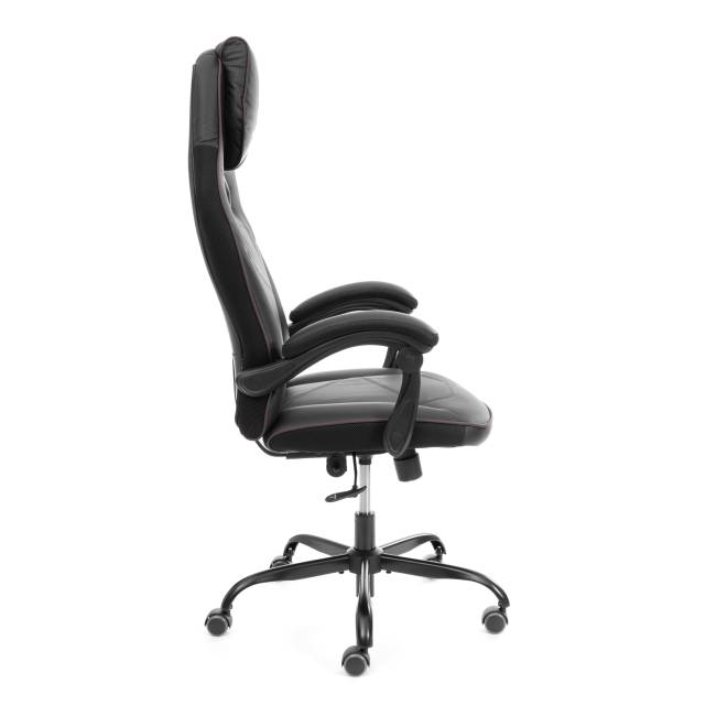 Кресло Arena metalBL кож/зам, черный/черный карбон, 36-6/карбон черный черный/черный карбон кож/зам