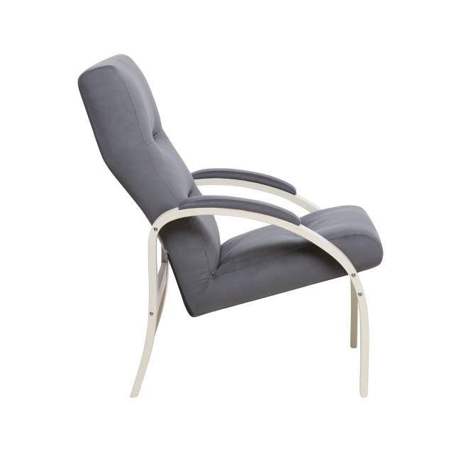 Кресло Leset Лион Слоновая кость V32 серый Кресло Leset Лион Слоновая кость V32 серый
