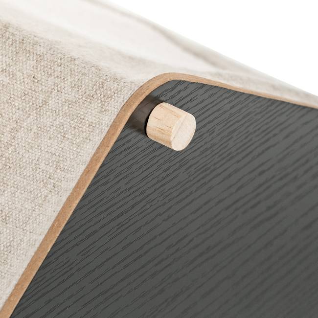 Домик для животных Leset Флёр Чёрный Бежевый