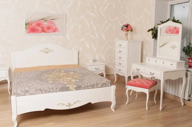 Кровать Малонн Ави Белый