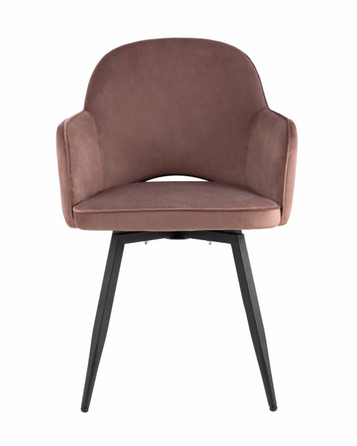 Стул Венера вращающийся велюр пыльно-розовый 2 шт Стул Венера вращающийся велюр пыльно-розовый 2 шт