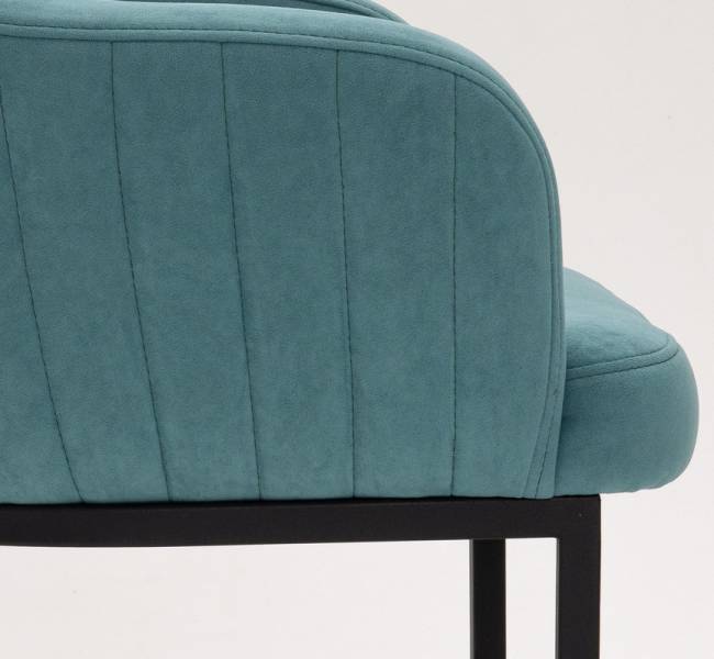 Стул Amely Mint (Тиффани) / Black