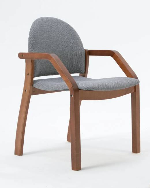 Стул-кресло Джуно 2.0 орех/графит