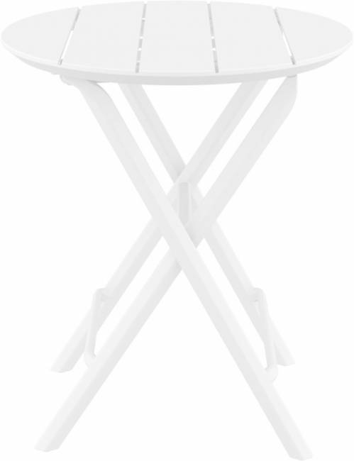 Стол пластиковый складной Helen Folding Table 60 белый 600х740 мм Стол пластиковый складной Helen Folding Table 60 белый 600х740 мм