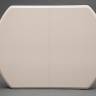 Стол раскладной Modena (MD-T4EX) дерево гевея/мдф, 100+29х75х75 см, ivory white (слоновая кость 2-5)